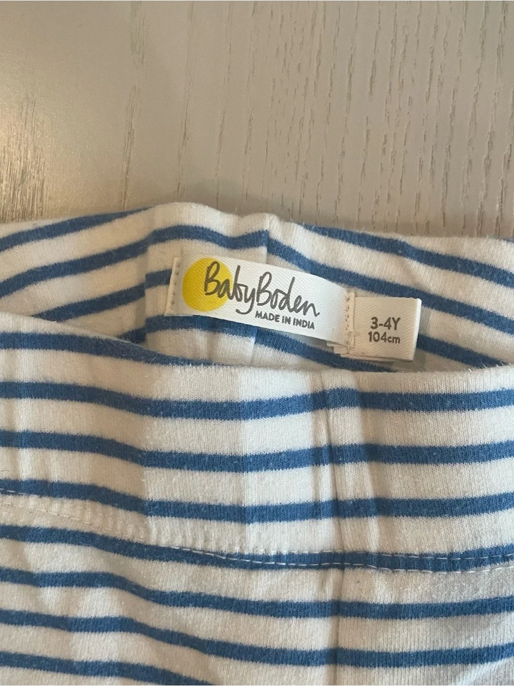 Baby Boden blue white